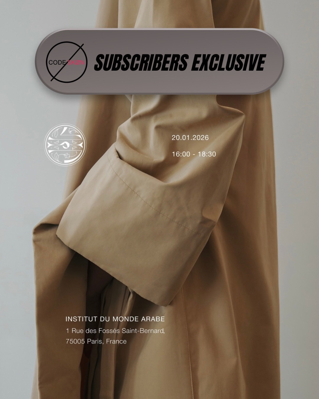 PARIS FASHION WEEK : KML