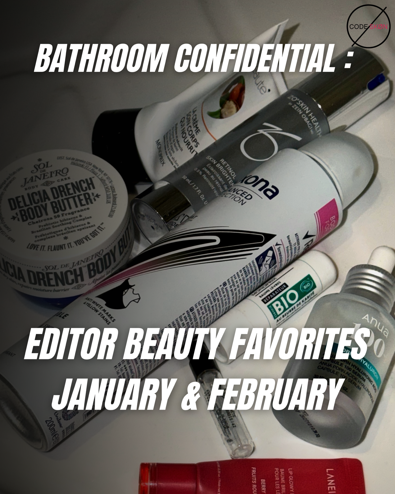 BATHROOM CONFIDENTIAL : EDITOR’S FAVORITES FOR JANUARY & FEBRUARY